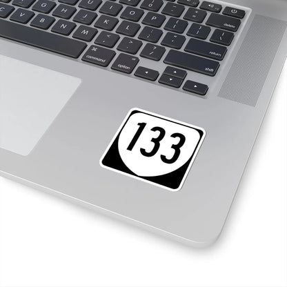 Virginia 133 1980 (Virginia) (Road Sign) STICKER Vinyl Kiss-Cut Decal - The Sticker Space