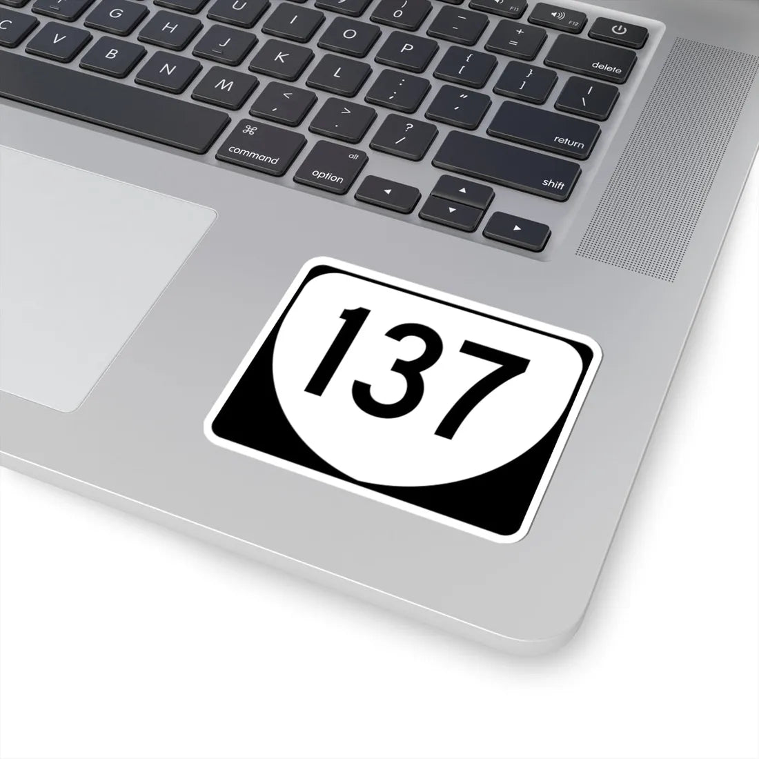 Virginia 137 (Virginia) (Road Sign) STICKER Vinyl Kiss-Cut Decal - The Sticker Space