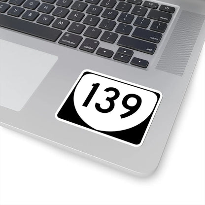 Virginia 139 (Virginia) (Road Sign) STICKER Vinyl Kiss-Cut Decal - The Sticker Space