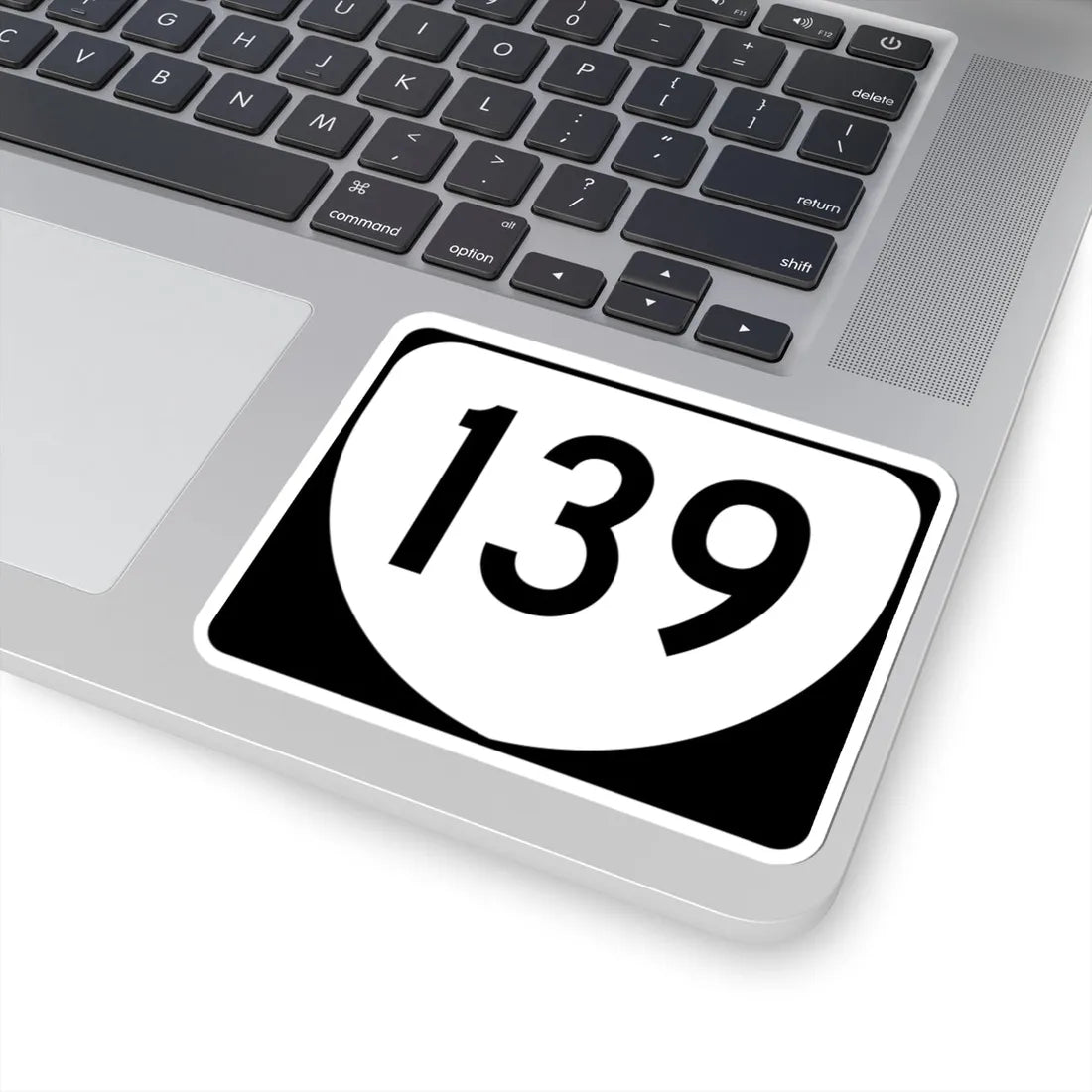 Virginia 139 (Virginia) (Road Sign) STICKER Vinyl Kiss-Cut Decal - The Sticker Space