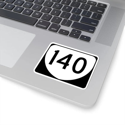 Virginia 140 (Virginia) (Road Sign) STICKER Vinyl Kiss-Cut Decal - The Sticker Space