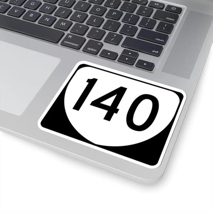 Virginia 140 (Virginia) (Road Sign) STICKER Vinyl Kiss-Cut Decal - The Sticker Space