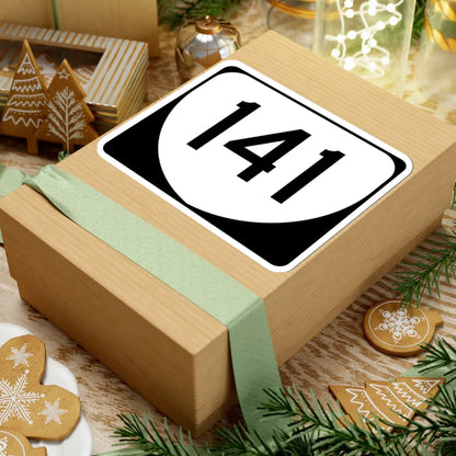 Virginia 141 (Virginia) (Road Sign) STICKER Vinyl Kiss-Cut Decal - The Sticker Space