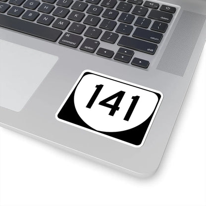 Virginia 141 (Virginia) (Road Sign) STICKER Vinyl Kiss-Cut Decal - The Sticker Space