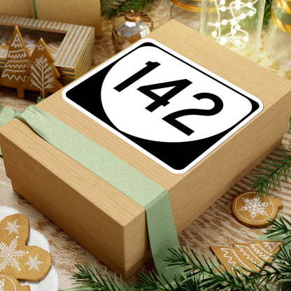 Virginia 142 (Virginia) (Road Sign) STICKER Vinyl Kiss-Cut Decal - The Sticker Space