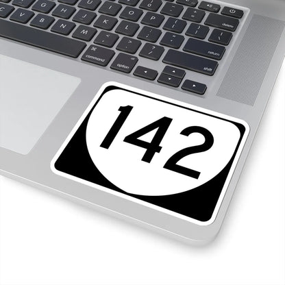 Virginia 142 (Virginia) (Road Sign) STICKER Vinyl Kiss-Cut Decal - The Sticker Space