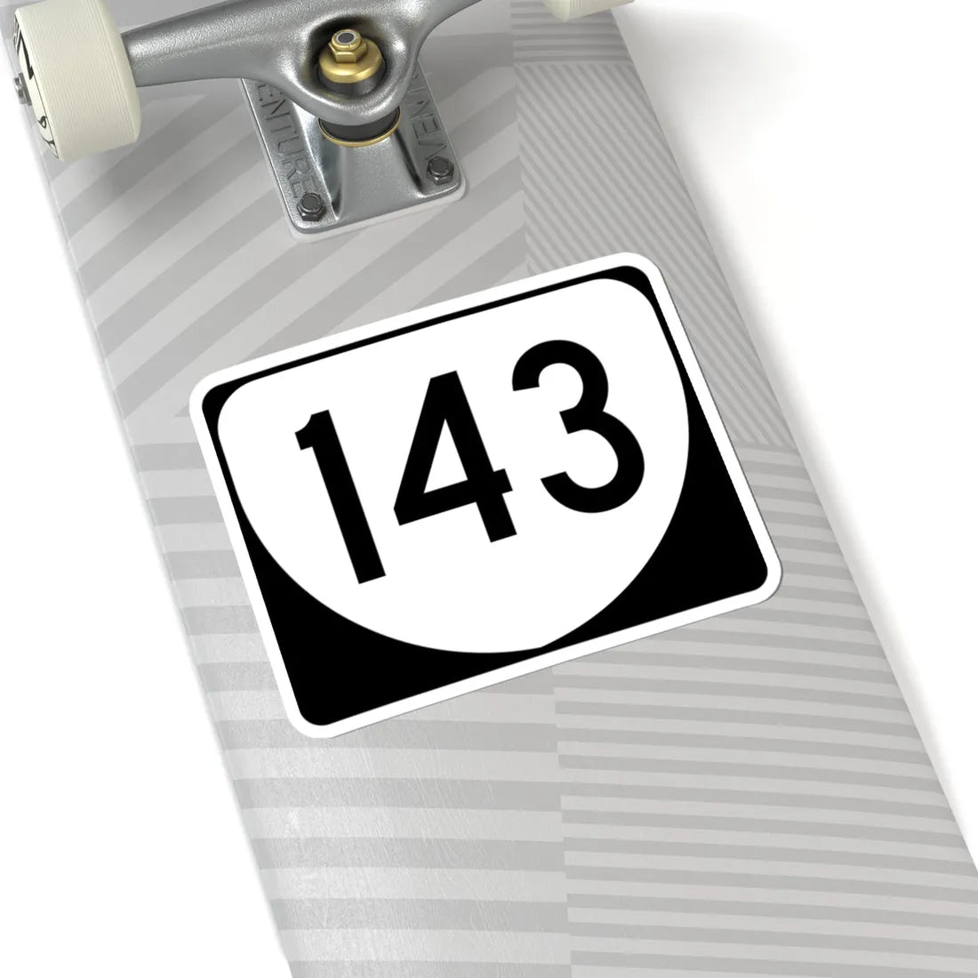 Virginia 143 (Virginia) (Road Sign) STICKER Vinyl Kiss-Cut Decal - The Sticker Space