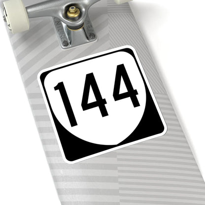 Virginia 144 1980 (Virginia) (Road Sign) STICKER Vinyl Kiss-Cut Decal - The Sticker Space