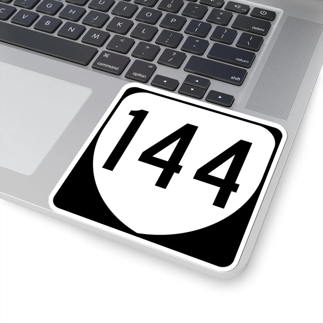 Virginia 144 1980 (Virginia) (Road Sign) STICKER Vinyl Kiss-Cut Decal - The Sticker Space