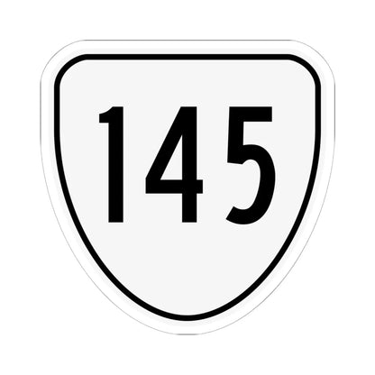 Virginia 145 1956 (Virginia) (Road Sign) STICKER Vinyl Kiss-Cut Decal 6 Inch White - The Sticker Space