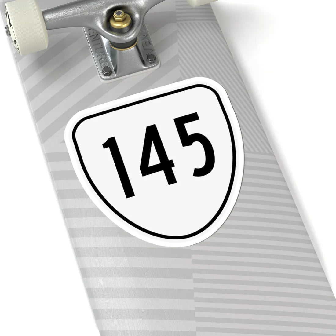 Virginia 145 1956 (Virginia) (Road Sign) STICKER Vinyl Kiss-Cut Decal - The Sticker Space