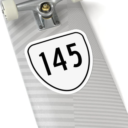 Virginia 145 1956 (Virginia) (Road Sign) STICKER Vinyl Kiss-Cut Decal - The Sticker Space
