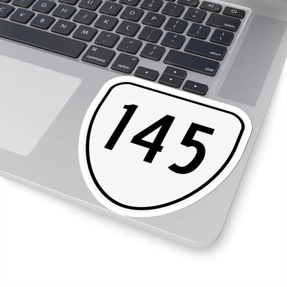 Virginia 145 1956 (Virginia) (Road Sign) STICKER Vinyl Kiss-Cut Decal - The Sticker Space