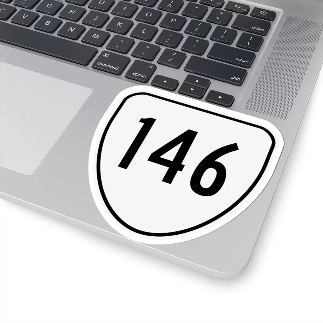 Virginia 146 1956 (Virginia) (Road Sign) STICKER Vinyl Kiss-Cut Decal - The Sticker Space