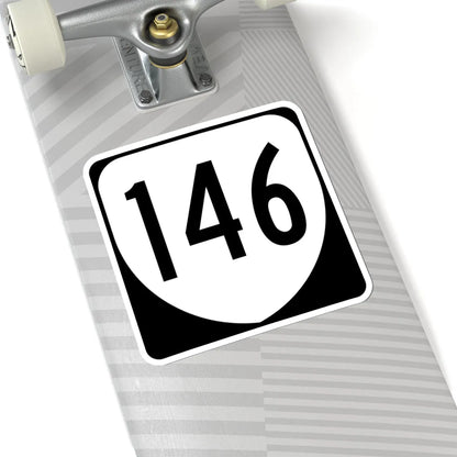 Virginia 146 1980 (Virginia) (Road Sign) STICKER Vinyl Kiss-Cut Decal - The Sticker Space