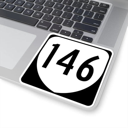 Virginia 146 1980 (Virginia) (Road Sign) STICKER Vinyl Kiss-Cut Decal - The Sticker Space