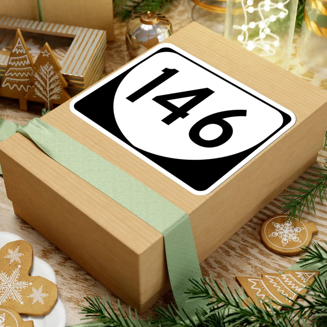 Virginia 146 (Virginia) (Road Sign) STICKER Vinyl Kiss-Cut Decal - The Sticker Space