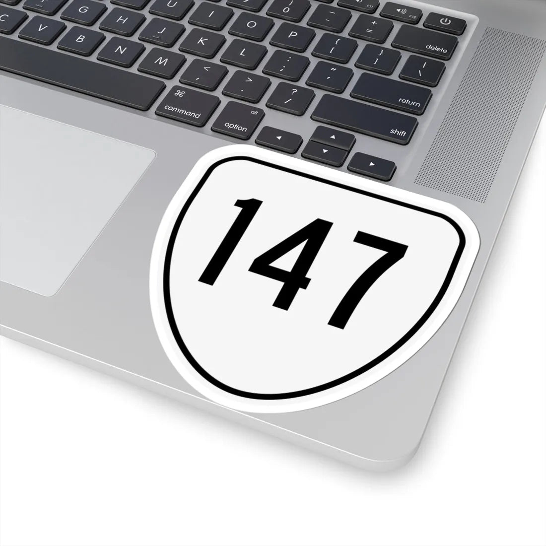 Virginia 147 1956 (Virginia) (Road Sign) STICKER Vinyl Kiss-Cut Decal - The Sticker Space