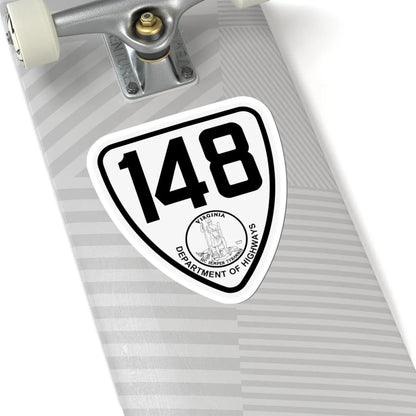 Virginia 148 1924 (Virginia) (Road Sign) STICKER Vinyl Kiss-Cut Decal - The Sticker Space