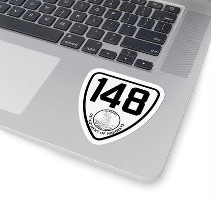 Virginia 148 1924 (Virginia) (Road Sign) STICKER Vinyl Kiss-Cut Decal - The Sticker Space