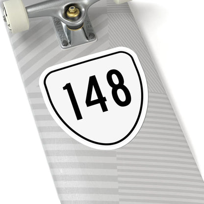 Virginia 148 1956 (Virginia) (Road Sign) STICKER Vinyl Kiss-Cut Decal - The Sticker Space