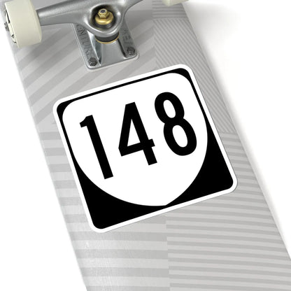 Virginia 148 1980 (Virginia) (Road Sign) STICKER Vinyl Kiss-Cut Decal - The Sticker Space