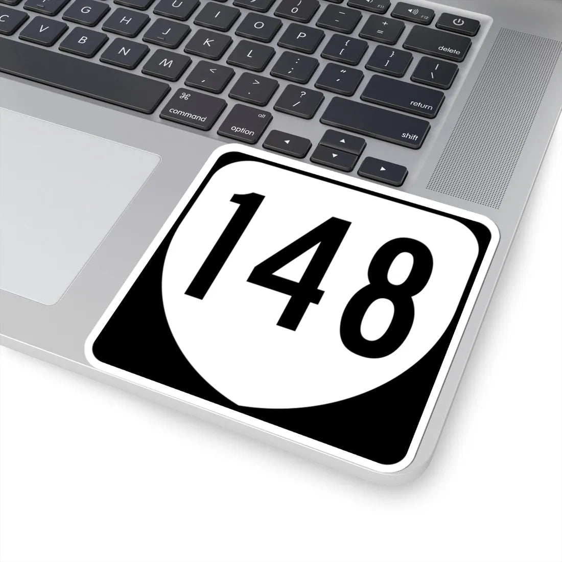 Virginia 148 1980 (Virginia) (Road Sign) STICKER Vinyl Kiss-Cut Decal - The Sticker Space