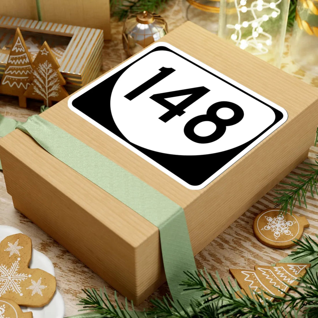 Virginia 148 (Virginia) (Road Sign) STICKER Vinyl Kiss-Cut Decal - The Sticker Space