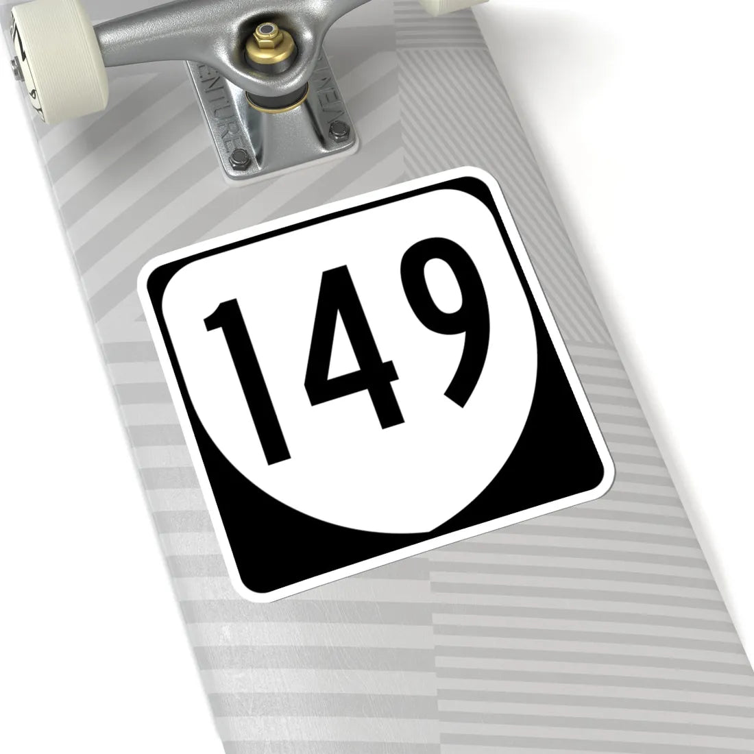 Virginia 149 1980 (Virginia) (Road Sign) STICKER Vinyl Kiss-Cut Decal - The Sticker Space