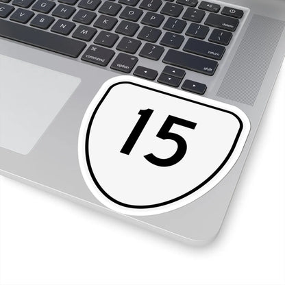 Virginia 15 1956 (Virginia) (Road Sign) STICKER Vinyl Kiss-Cut Decal - The Sticker Space