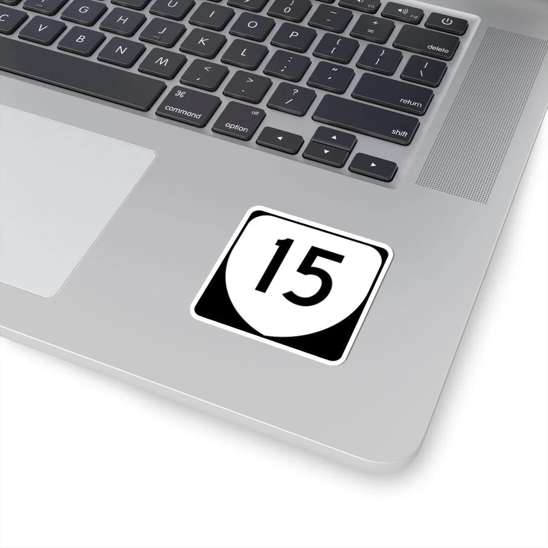 Virginia 15 (Virginia) (Road Sign) STICKER Vinyl Kiss-Cut Decal - The Sticker Space