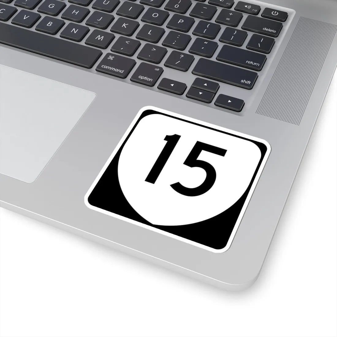 Virginia 15 (Virginia) (Road Sign) STICKER Vinyl Kiss-Cut Decal - The Sticker Space