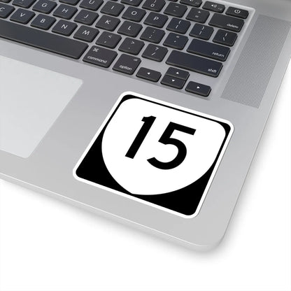 Virginia 15 (Virginia) (Road Sign) STICKER Vinyl Kiss-Cut Decal - The Sticker Space