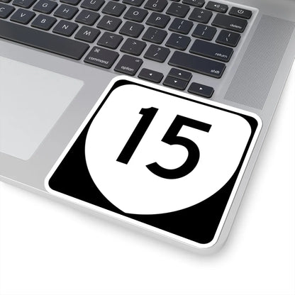 Virginia 15 (Virginia) (Road Sign) STICKER Vinyl Kiss-Cut Decal - The Sticker Space