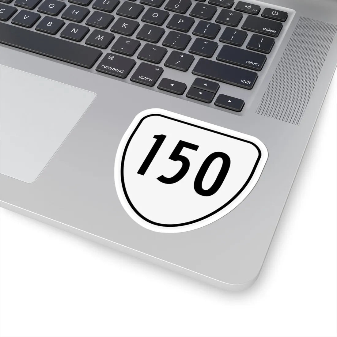 Virginia 150 1956 (Virginia) (Road Sign) STICKER Vinyl Kiss-Cut Decal - The Sticker Space