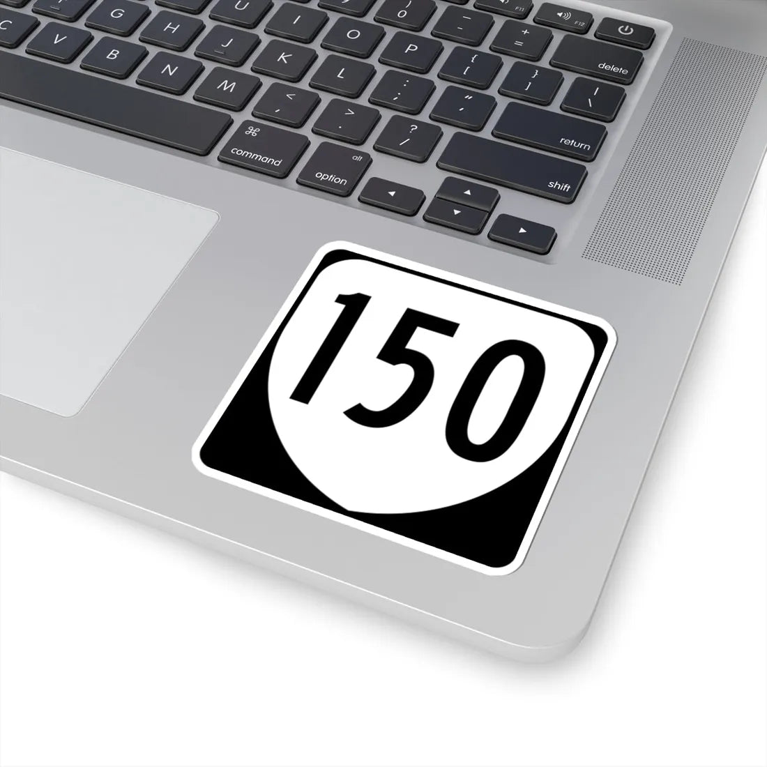 Virginia 150 1980 (Virginia) (Road Sign) STICKER Vinyl Kiss-Cut Decal - The Sticker Space