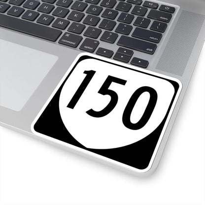 Virginia 150 1980 (Virginia) (Road Sign) STICKER Vinyl Kiss-Cut Decal - The Sticker Space