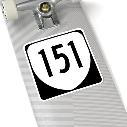 Virginia 151 1980 (Virginia) (Road Sign) STICKER Vinyl Kiss-Cut Decal - The Sticker Space