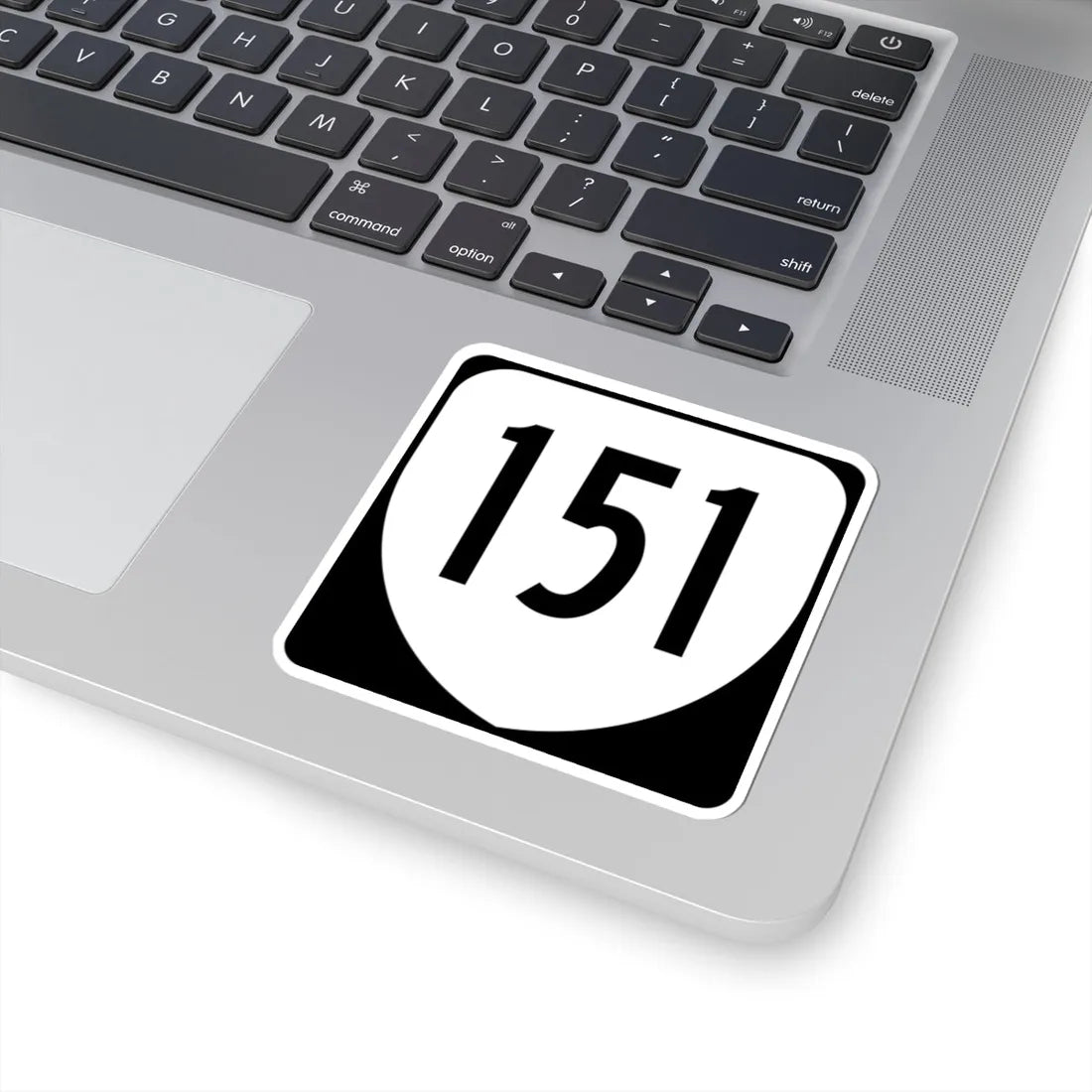 Virginia 151 1980 (Virginia) (Road Sign) STICKER Vinyl Kiss-Cut Decal - The Sticker Space