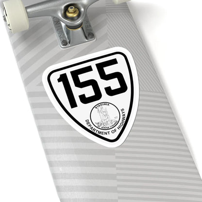 Virginia 155 1924 (Virginia) (Road Sign) STICKER Vinyl Kiss-Cut Decal - The Sticker Space