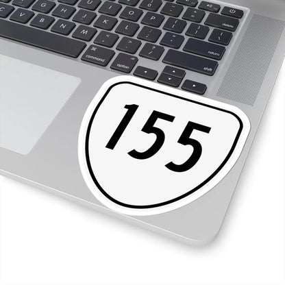 Virginia 155 1956 (Virginia) (Road Sign) STICKER Vinyl Kiss-Cut Decal - The Sticker Space