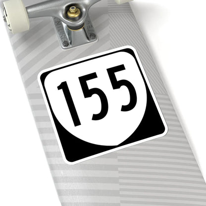 Virginia 155 1980 (Virginia) (Road Sign) STICKER Vinyl Kiss-Cut Decal - The Sticker Space