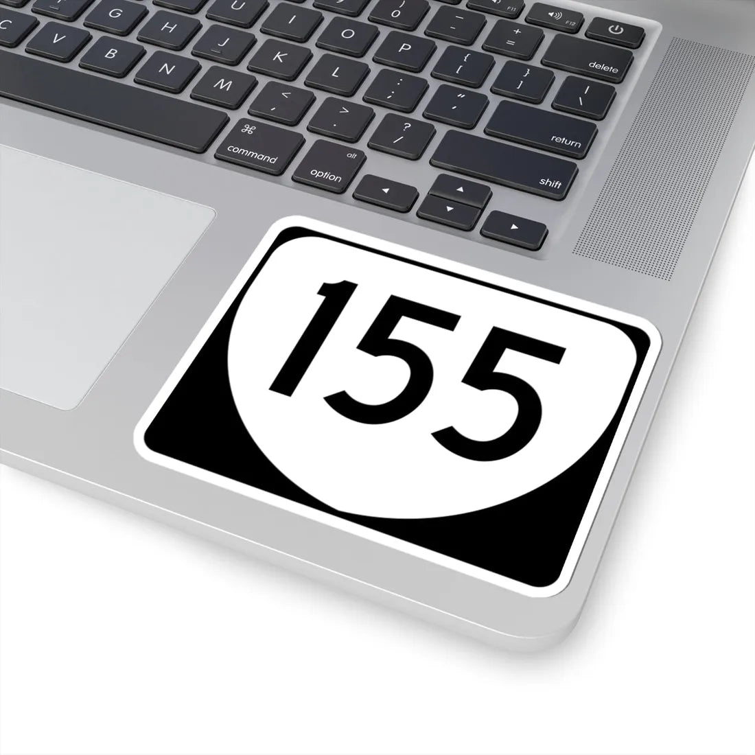 Virginia 155 (Virginia) (Road Sign) STICKER Vinyl Kiss-Cut Decal - The Sticker Space