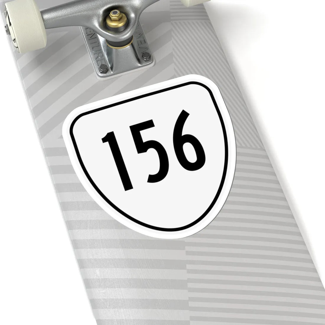 Virginia 156 1956 (Virginia) (Road Sign) STICKER Vinyl Kiss-Cut Decal - The Sticker Space