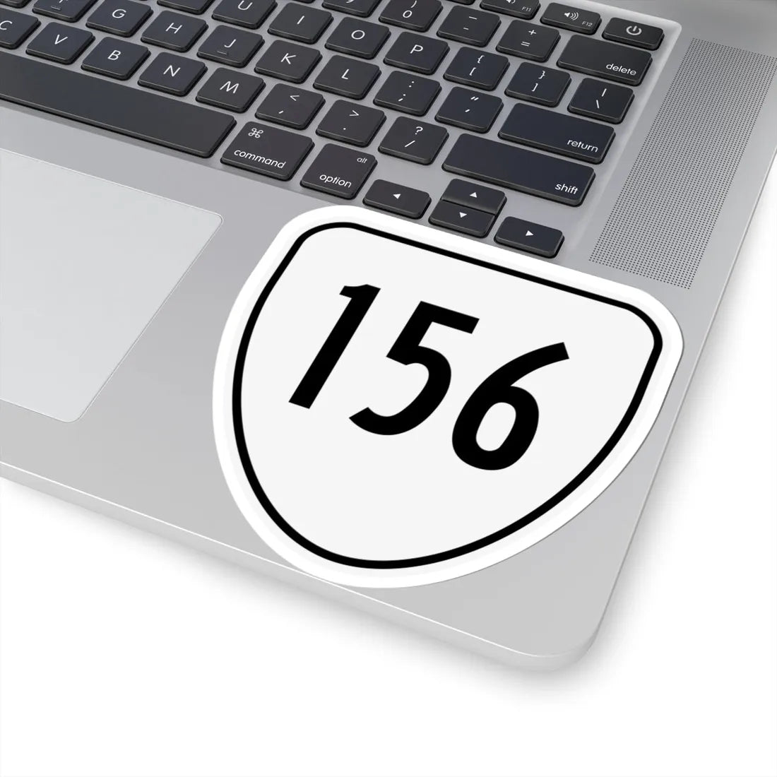 Virginia 156 1956 (Virginia) (Road Sign) STICKER Vinyl Kiss-Cut Decal - The Sticker Space