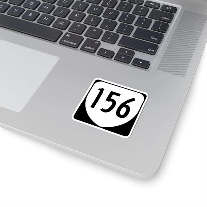 Virginia 156 1980 (Virginia) (Road Sign) STICKER Vinyl Kiss-Cut Decal - The Sticker Space