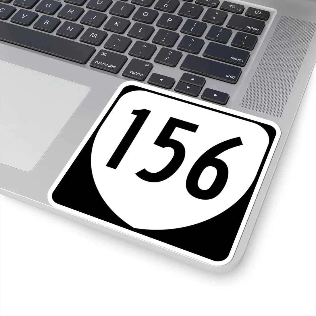 Virginia 156 1980 (Virginia) (Road Sign) STICKER Vinyl Kiss-Cut Decal - The Sticker Space