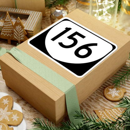 Virginia 156 (Virginia) (Road Sign) STICKER Vinyl Kiss-Cut Decal - The Sticker Space