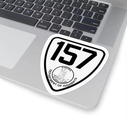 Virginia 157 1924 (Virginia) (Road Sign) STICKER Vinyl Kiss-Cut Decal - The Sticker Space