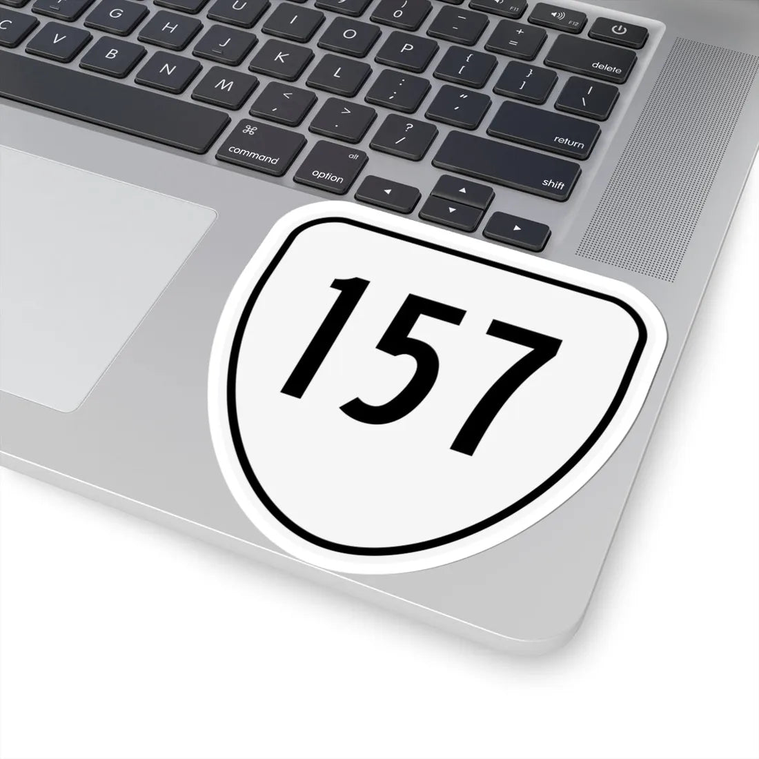 Virginia 157 1956 (Virginia) (Road Sign) STICKER Vinyl Kiss-Cut Decal - The Sticker Space